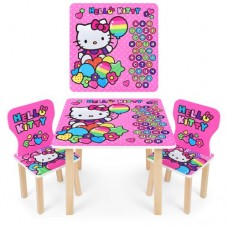 Столик дитячий Bambi з 2-ма стільцями, код: 506-49-MP