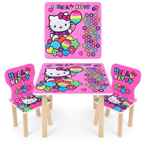 Столик дитячий Bambi з 2-ма стільцями, код: 506-49-MP