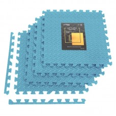 Мат-пазл (ластівчин хвіст) Cornix Mat Puzzle EVA 1200x1200x10 мм, м”ятний, код: XR-0235