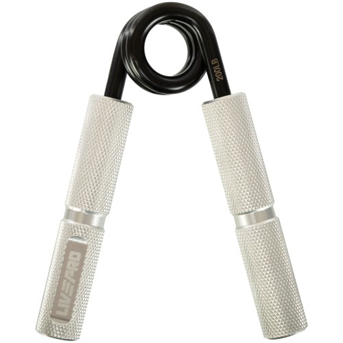 Еспандер кистьовий пружинний LiveUp Bone Crusher 200LB навантаження 90кг, срібний, код: LP8285-200LB Еспандер кистьовий пружинний LiveUp Bone Crusher 200LB навантаження 90кг, срібний, код: LP8285-200LB