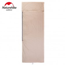 Підкладка для спального мішка Naturehike NH15S012-D (розмір M), бавовна, бежева, код: 6927595776940-AM