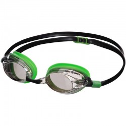 Окуляри для плавання дорослі дзеркальні лінзи MadWave Spurt Mirror зелений-чорний, код: M042725_G Окуляри для плавання дорослі дзеркальні лінзи MadWave Spurt Mirror зелений-чорний, код: M042725_G