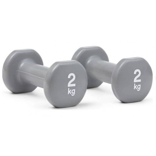 Гантелі для фітнесу Reebok Dumbbells 1х2 кг, сірий, код: 885652018234 Гантелі для фітнесу Reebok Dumbbells 1х2 кг, сірий, код: 885652018234