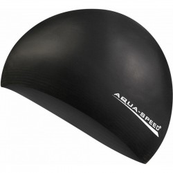 Шапка для плавання Aqua Speed Soft Latex чорний, код: 5908217657299