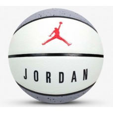 М'яч баскетбольний Nike Jordan Playground 2.0 8P D, розмір 5, білий-сірий, код: 88779142315