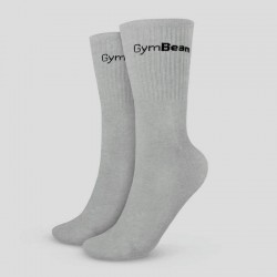 Шкарпетки GymBeam ¾ Socks 3Pack Grey, размер XL/XXL (44-47), серый, код: 310133-GB