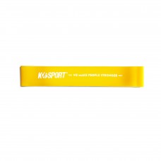 Стрічка для вправ K-Sport Power Band Mini жовта, код: KS-285-IN