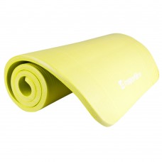 Антиковзуючий килимок для вправ Insportline Fity товстий і м’який 1400x610x15 мм, жовтий, код: 7762-1-EI
