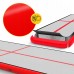 Мат гімнастичний надувний 4Fizjo Air Track Mat 6000x2000x200 мм, білий-червоний, код: P-5907739312044