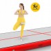 Мат гімнастичний надувний 4Fizjo Air Track Mat 6000x2000x200 мм, білий-червоний, код: P-5907739312044