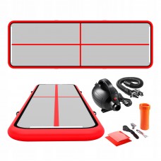 Мат гімнастичний надувний 4Fizjo Air Track Mat 6000x2000x200 мм, білий-червоний, код: P-5907739312044 Мат гімнастичний надувний 4Fizjo Air Track Mat 6000x2000x200 мм, білий-червоний, код: P-5907739312044