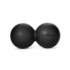 Масажний м"ячик подвійний GymBeam DuoRoll Black, код: 8586022210242-GB