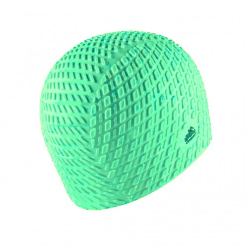 Шапочка для плавання силіконова Conquest YMKK світло-зелений, код: 18236-SNS