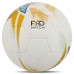 М"яч футбольний професійний Soccermax Hybrid №5 PU, білий-жовтий, код: FB-4190_WY
