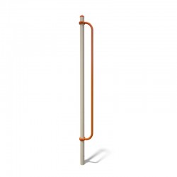 Поручень вертикальний InterAtletika 309х130х2705 мм, код: S839.2-SM