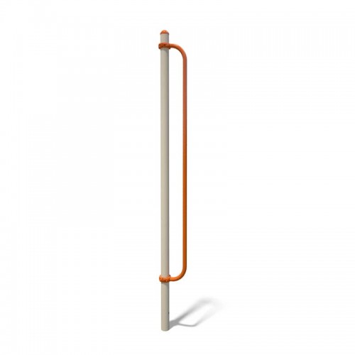 Поручень вертикальний InterAtletika 309х130х2705 мм, код: S839.2-SM Поручень вертикальний InterAtletika 309х130х2705 мм, код: S839.2-SM