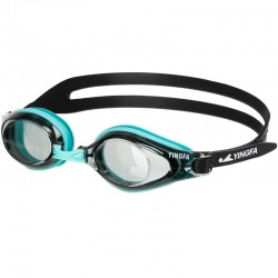 Окуляри для плавання дорослі Yingfa чорний-зелений, код: Y630AF_BKG