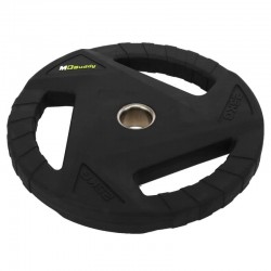 Диски поліуретанові MDbuddy 51 мм, 25 кг, чорний, код: TA-9649-25-S52 Диски поліуретанові MDbuddy 51 мм, 25 кг, чорний, код: TA-9649-25-S52