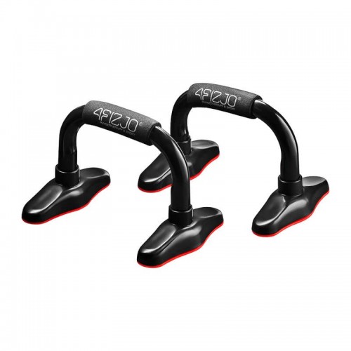 Упори для віджимань 4FIZJO Push-up Bars Black/Red, код: P-5907739310392