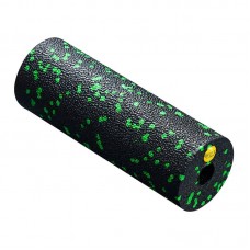 Масажний ролик 4FIZJO Mini Foam Roller 15x5.3 см (валик, роллер) Black/Green, код: P-5907222931950