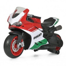 Дитячий електромотоцикл Bambi Ducati M 5009E-1-3 червоний-білий, код: 6903317543168