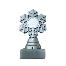 Статуетка PlayGame Сніг, жетон d 25мм h 12см, срібло, код: 2963060103495