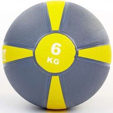 Медбол FitGo (гума 6 кг), art: FI-5122-6
