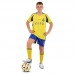 Форма футбольна дитяча PlayGame із символікою AL Nassr Ronaldo 7 домашня, розмір 28, зріст 145-150, жовтий-синій, код: CO-4655_28