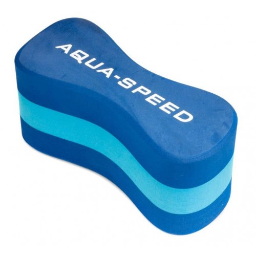 Колобашка для плавання Aqua Speed Junior 3 Layesr Pullbuoy 200x80x100 мм, синій-блакитний, код: 5908217667786 Колобашка для плавання Aqua Speed Junior 3 Layesr Pullbuoy 200x80x100 мм, синій-блакитний, код: 5908217667786