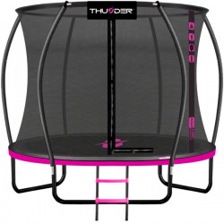 Батут Thunder Inside Ultra 14FT (4350 мм), рожевий, код: Inside-Ultra-14FT-PINK-IN