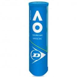 М"ячі для тенісу Dunlop Australian Open 4 ball, код: 4556616847400