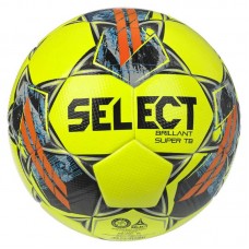 М"яч футбольний Select Brillant Super FIFA TB v22 (FIFA Quality Pro) №5, жовто-сірий, код: 5703543292509