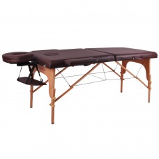 Масажний стіл Insportline Taisage 2-Piece Wooden коричневий, код: 9406-2-IN