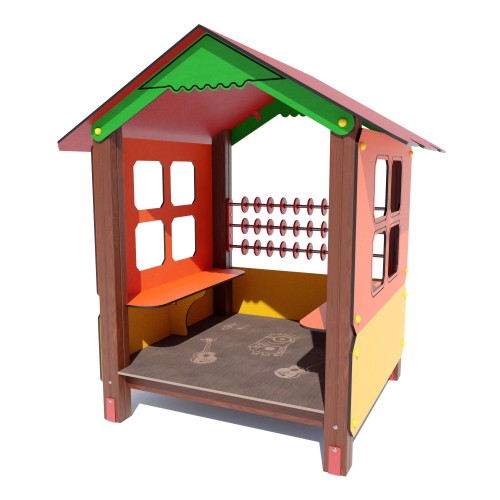 Будиночок Miros "Хатинка" 1650х1400х1830 мм, код: DIO215.2