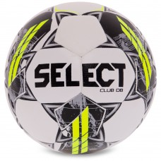 М"яч футбольний Select Club DB FIFA Basic V23 №4, білий-сірий, код: CLUB-4WGR-S52 М"яч футбольний Select Club DB FIFA Basic V23 №4, білий-сірий, код: CLUB-4WGR-S52