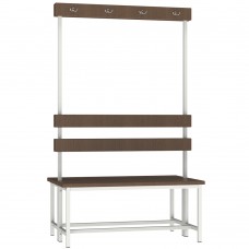 Лавка двостороння для роздягальні Emby CB-1000, 625х1000х1660 мм, код: 2415651337-E Лавка двостороння для роздягальні Emby CB-1000, 625х1000х1660 мм, код: 2415651337-E