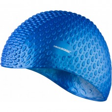 Шапка для плавання жіноча Aqua Speed Bubble блакитний, код: 5908217635730