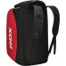 Спортивна сумка RDX R1 Duffel Bag with Backpack Straps чорний-червоний, код: GKB-R1B