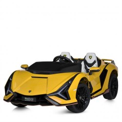 Дитячий електромобіль Bambi Lamborghini M 5072EBLR-6 жовтий, код: 6903317612802