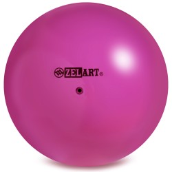 М"яч для художньої гімнастики Zelart 15 см, пурпурний, код: RG150_PU