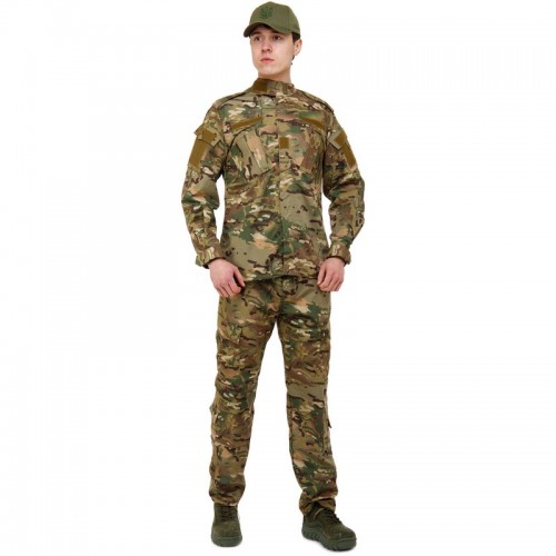 Костюм тактичний (кітель та штани) Tactical Military Rangers розмір XXL, камуфляж Multicam, код: ZK-SU1123_XXLKM