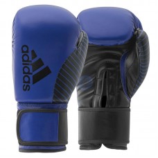 Рукавички з ліцензією Adidas Wako 10oz для боксу та кікбоксингу, синій-чорний, код: 15581-1023