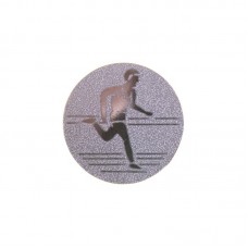 Жетон-наклейка PlayGame легка атлетика 25мм срібна, код: 25-0078_S-S52
