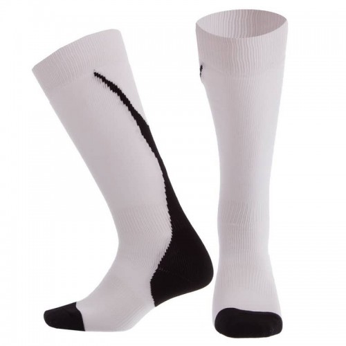 Гетри футбольні юніорські Zelart розмір 32-39, білий-чорний, код: KS-04M_WBK Гетри футбольні юніорські Zelart розмір 32-39, білий-чорний, код: KS-04M_WBK