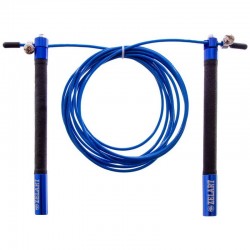 Скакалка швидкісна професійна Zelart зі сталевим тросом 3м синій, код: FI-5345_BL Скакалка швидкісна професійна Zelart зі сталевим тросом 3м синій, код: FI-5345_BL