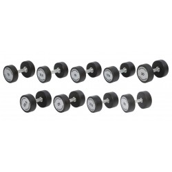 Гантельний ряд Technogym 10-30 кг, 9 пар, 360 кг, код: 128664-AX Гантельний ряд Technogym 10-30 кг, 9 пар, 360 кг, код: 128664-AX