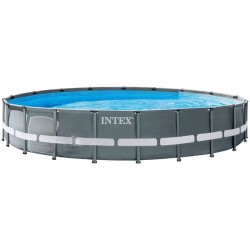 Круглий каркасний басейн Intex Ultra XTR Frame Pool, 6100x1220 мм, код: 26334-IB