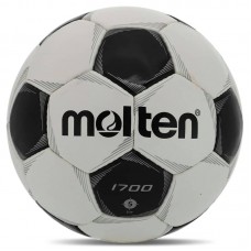 М"яч футбольний Molten №5, білий-чорний, код: F5P1700