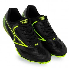 Шиповки для легкої атлетики Health розмір 43, чорний-салатовий, код: 181S_43BK Шиповки для легкої атлетики Health розмір 43, чорний-салатовий, код: 181S_43BK