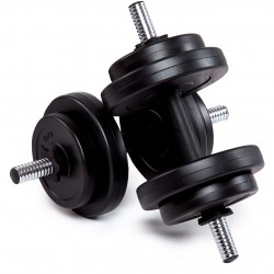 Гантелі набірніFit-On Chrome 2x8,5кг, код: 2010-0014